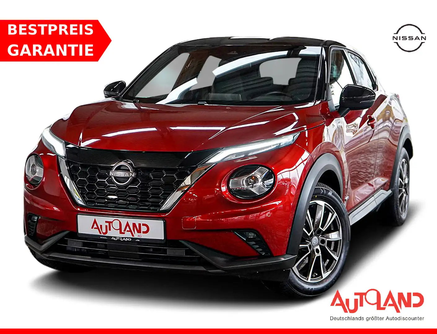 Nissan Juke 1.6 HEV LED Navi SHZ Kam VC Rot - 1