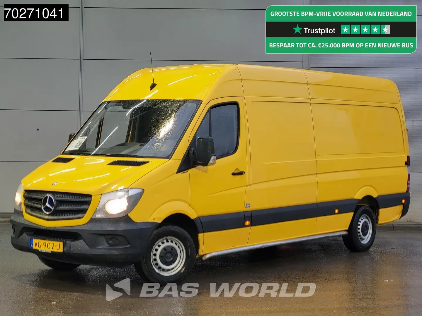 Mercedes-Benz Sprinter 310 CDI Automaat Airco APK 11-2025 L3H2 14m3 Airco Geel - 1