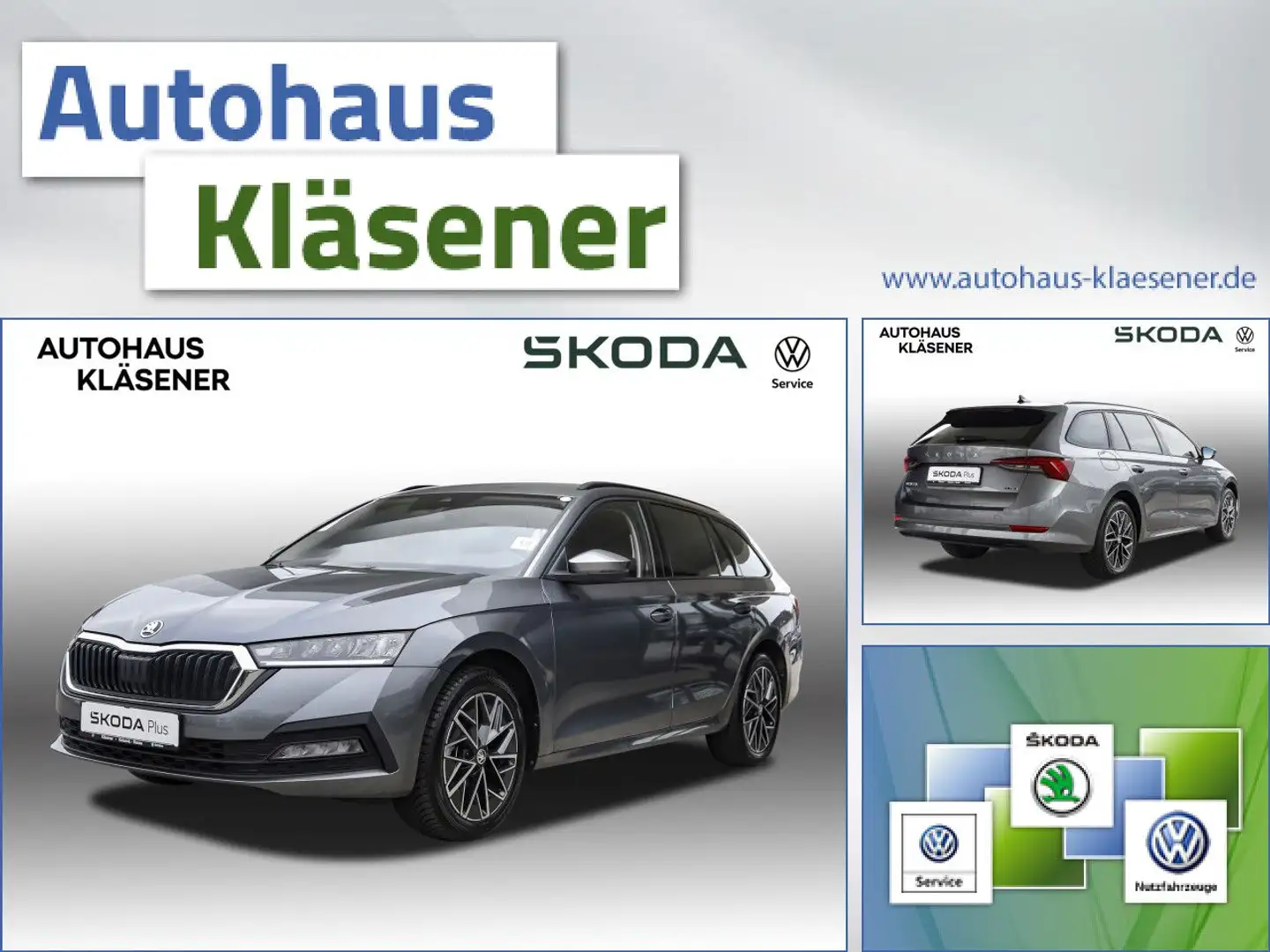 Skoda Octavia Combi 1.5TSI eTEC 110KWDSG LED ACC Grau - 1