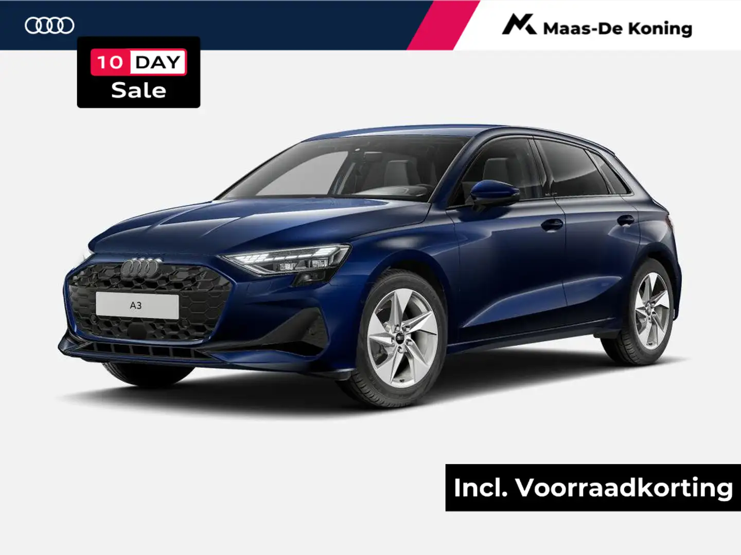 Audi A3 Sportback Advanced edition 35 TFSI 150 pk · Assist Blauw - 1