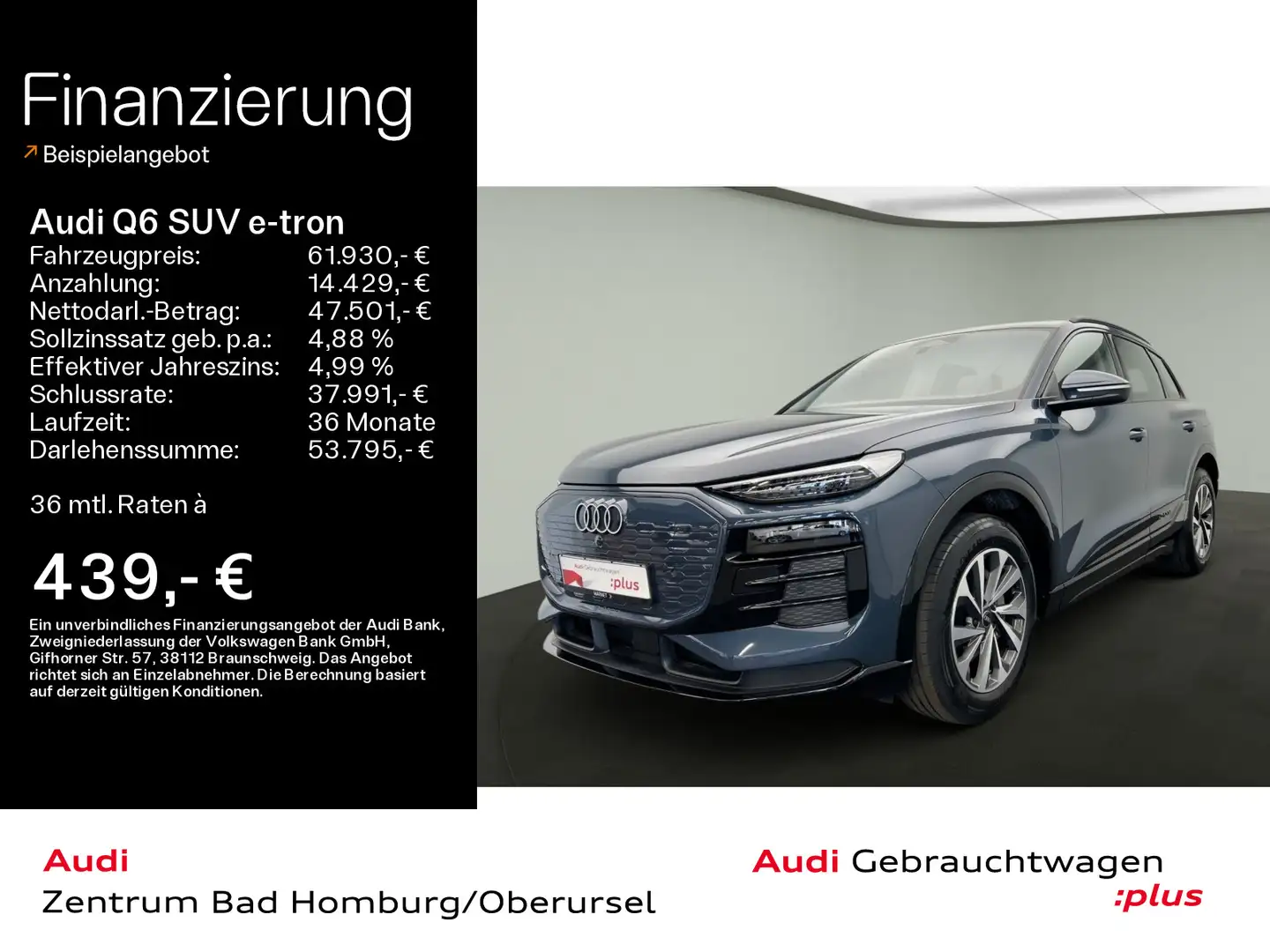 Audi Q6 55 quattro*Navi*LED*Alu*PDC*Virtua Albastru - 1