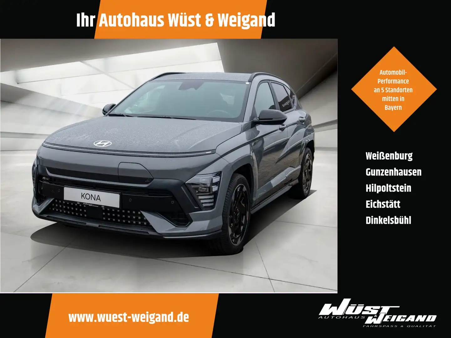 Hyundai KONA SX2 (MY25) EV 65,4kWh N-Line Gri - 1