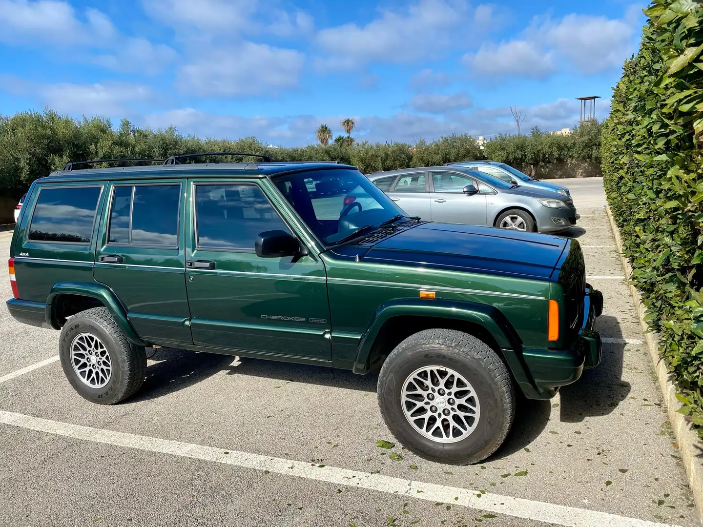 Jeep Cherokee 5p 2.5 td Limited zelena - 1