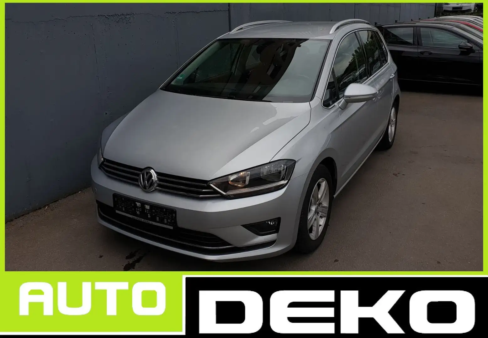 Volkswagen Golf Sportsvan 1.4 TSI DSG Highline Silber - 1