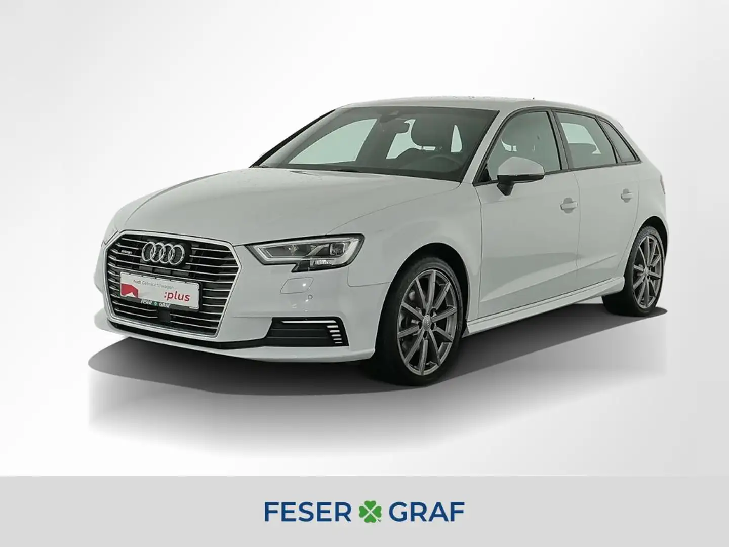Audi A3 40 TFSI e S Line Leder,LED,Navi Weiß - 1