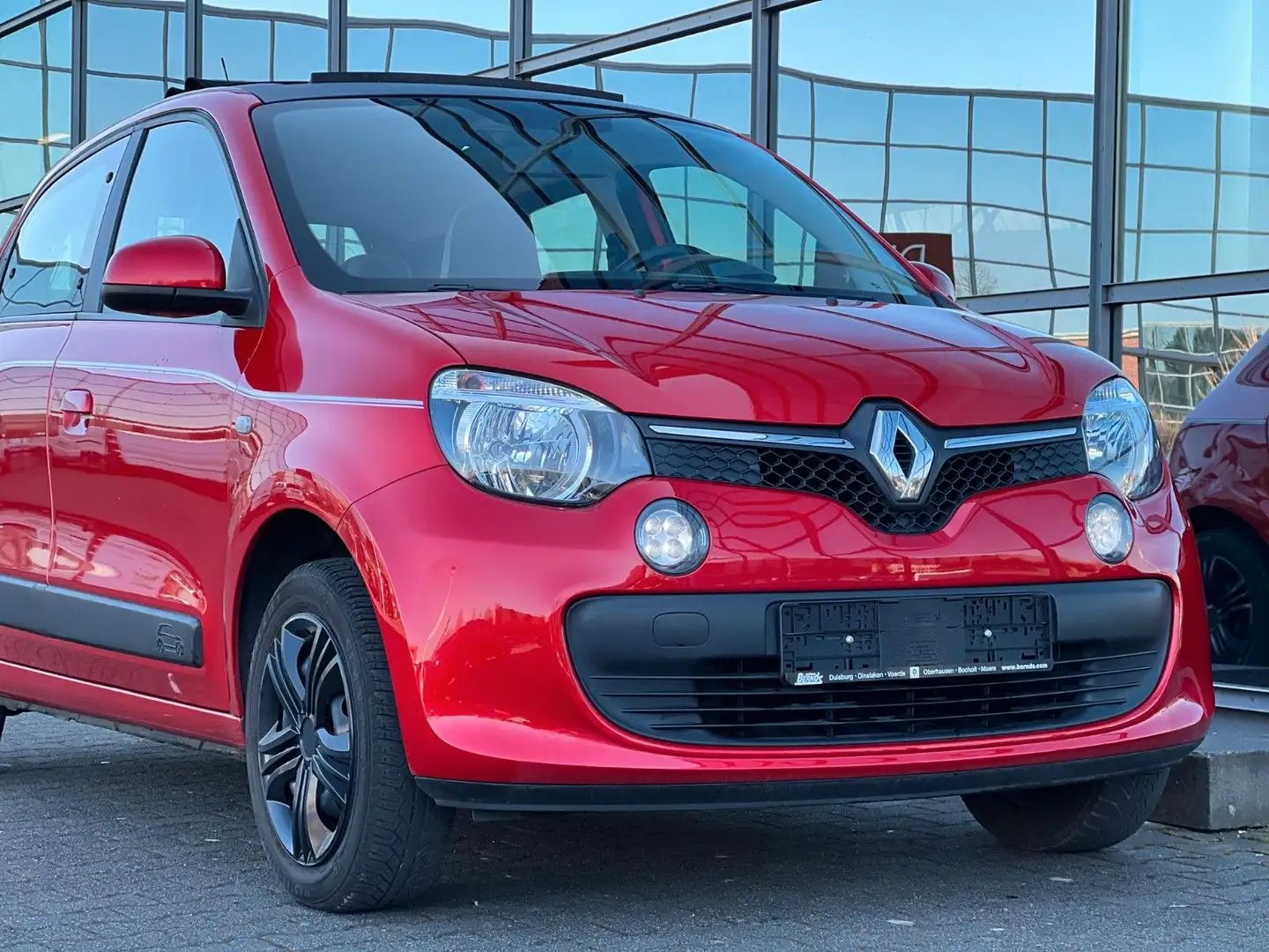 Renault Twingo Liberty Faltdach Klima Temo Rot - 1