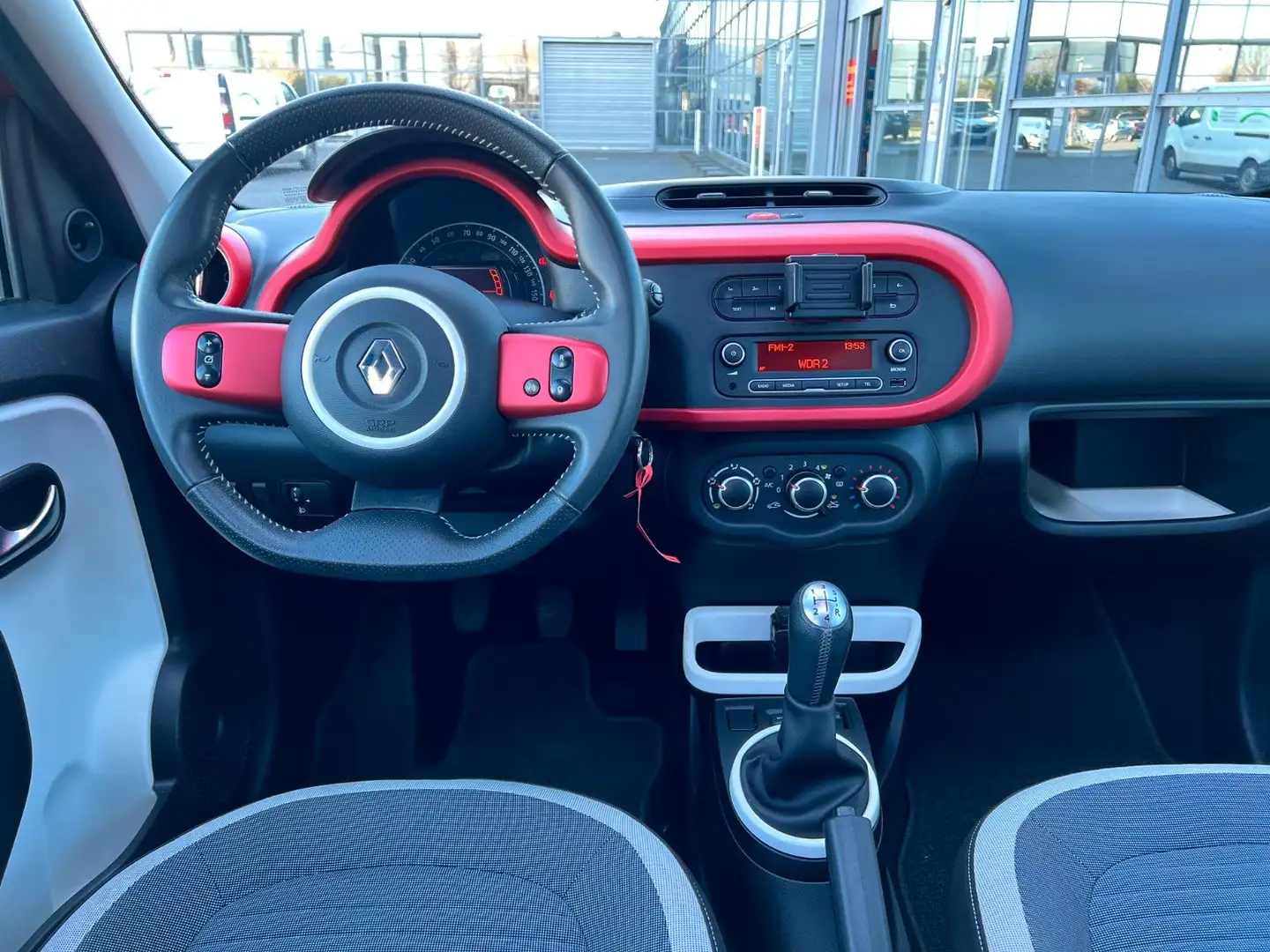 Renault Twingo Liberty Faltdach Klima Temo Rot - 2