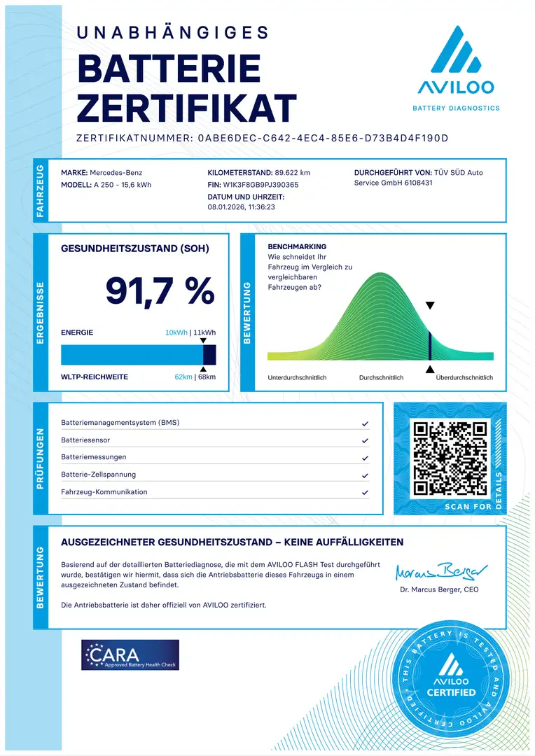 Mercedes-Benz A 250 e AMG*FAP*AHK*Ambi*AC7,4kW*RKam*LED*DISTRO Weiß - 2