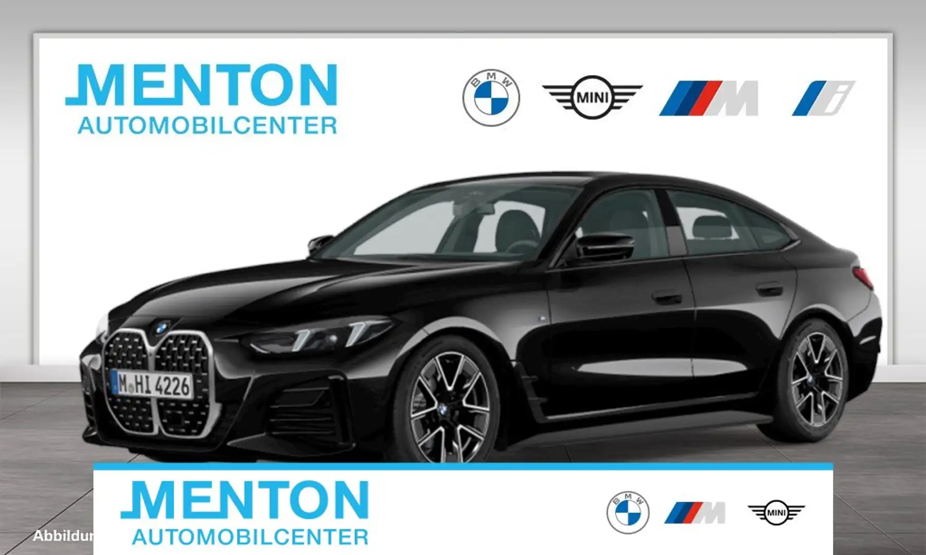 BMW 420 d M Sportpaket/RFK/HiFi/DAB Schwarz - 1