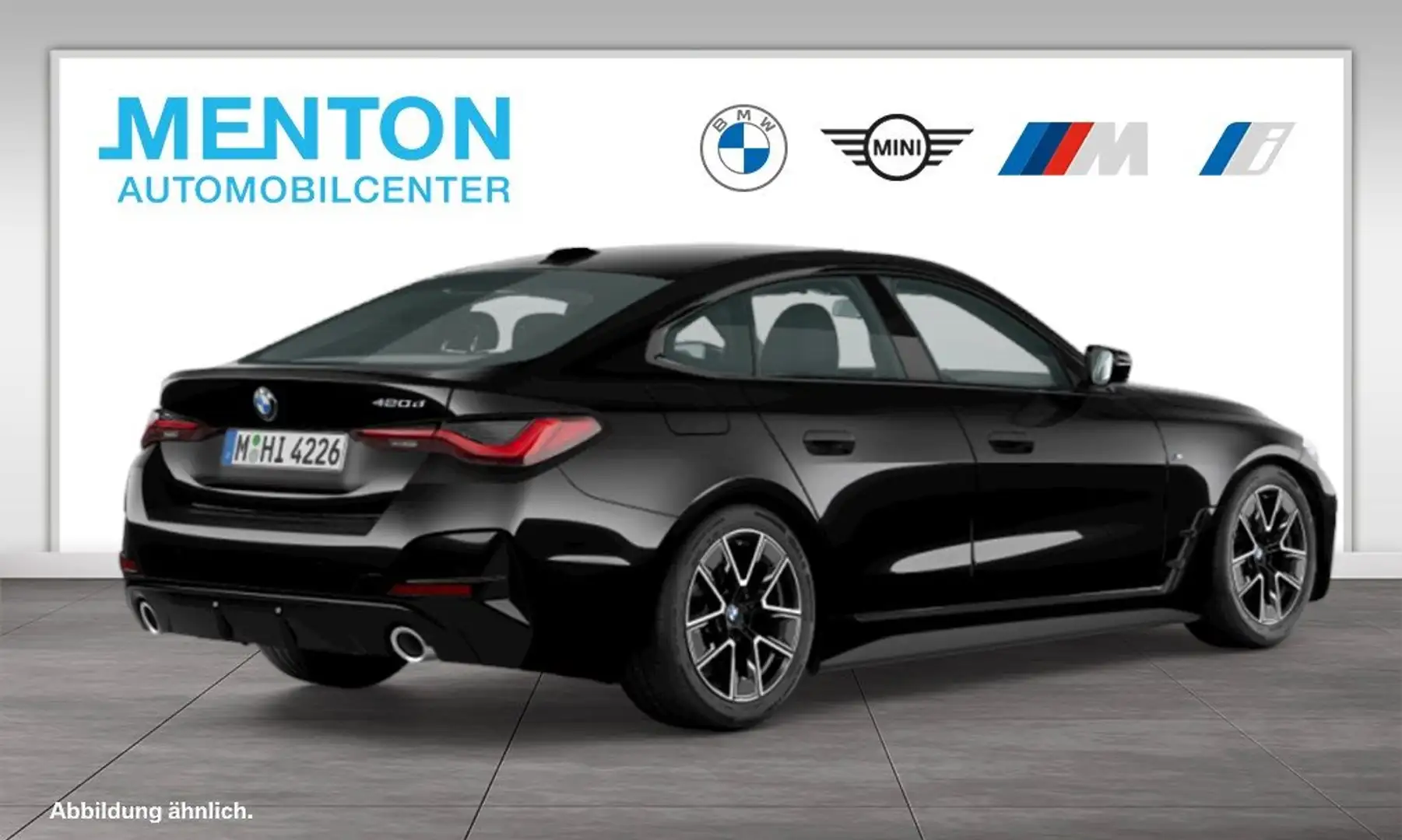 BMW 420 d M Sportpaket/RFK/HiFi/DAB Schwarz - 2