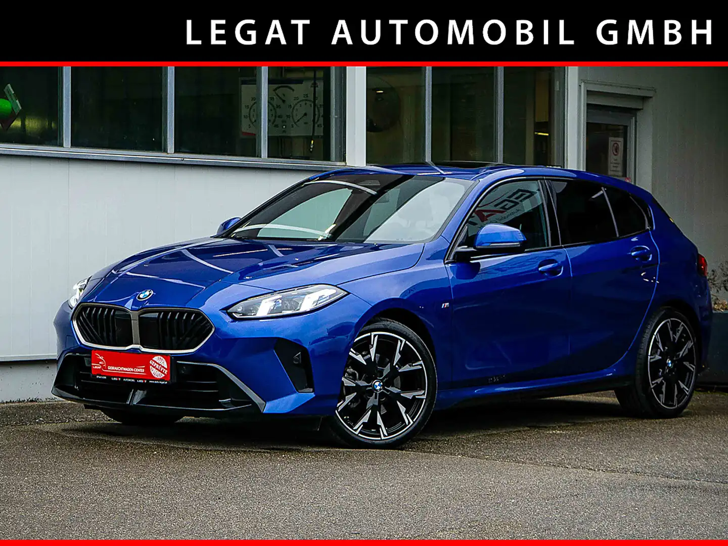 BMW 118 d Aut. M-Sport *KAMERA*M-PAKET*PANORAMA* Blau - 2