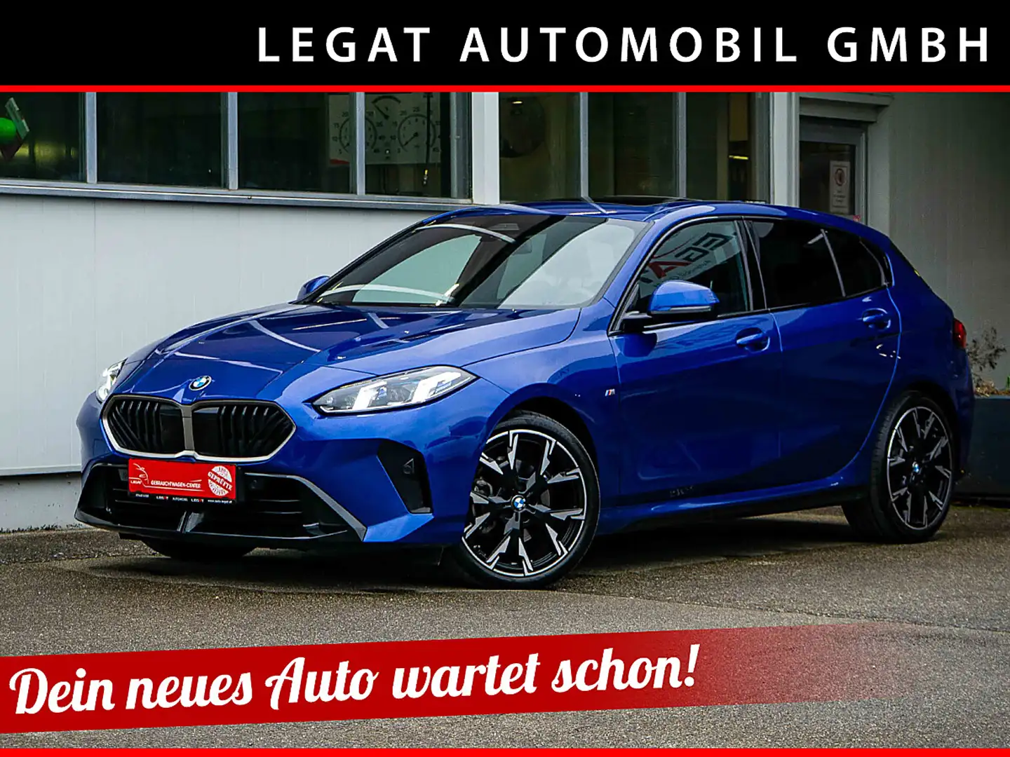 BMW 118 d Aut. M-Sport *KAMERA*M-PAKET*PANORAMA* Blau - 1