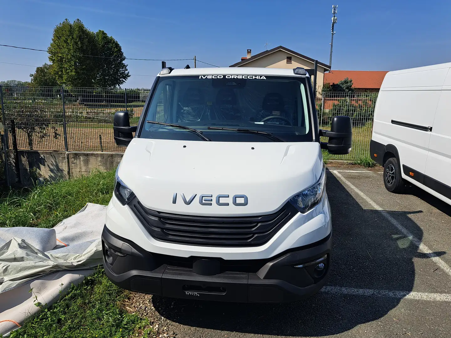 Iveco 35C14 passo 3.000 ribaltabile Bianco - 2