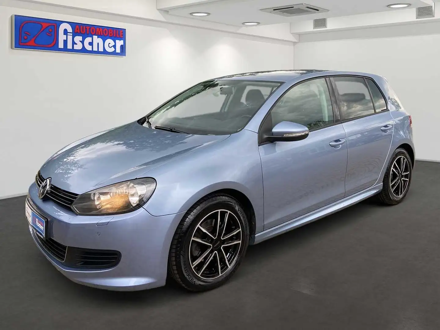 Volkswagen Golf VI 1.6 TDI BlueMotion Sitzhzg PDC Klima Zahnriemen Bleu - 1