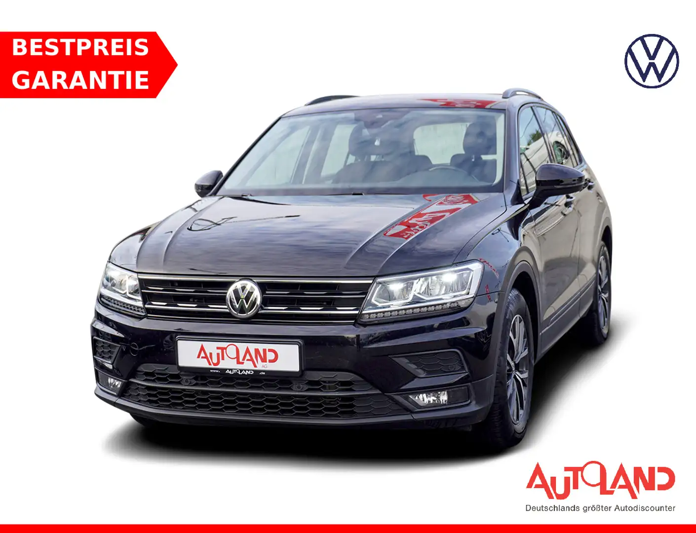 Volkswagen Tiguan 1.4 TSI LED Navi AHK PDC Tempomat Schwarz - 1