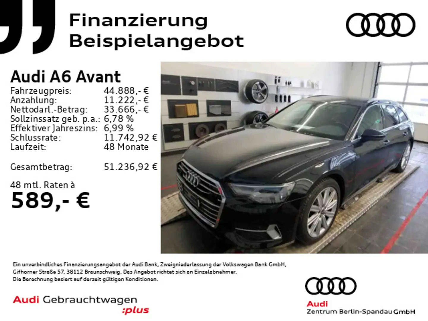Audi A6 55 TFSI qu. Sport S tronic *PANO*AHK* Schwarz - 1