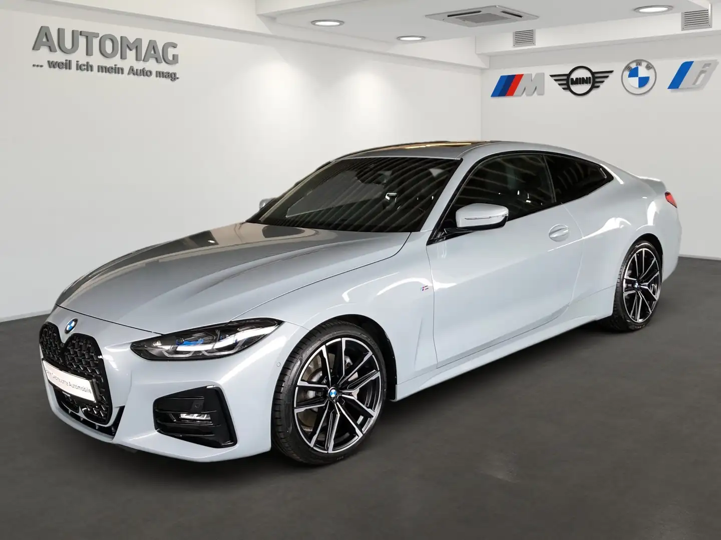 BMW 430 i M-Sport*Laser*Drive Assist*Glasdach*Parking Assi Grigio - 1