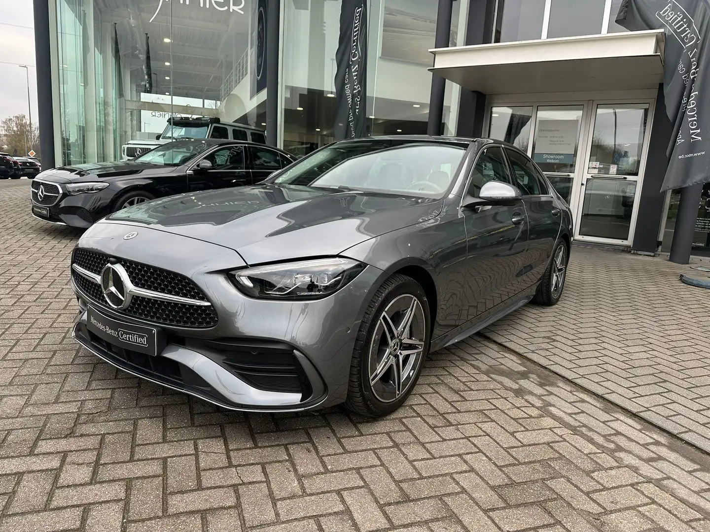 Mercedes-Benz C 180 C AMG Line Grau - 1