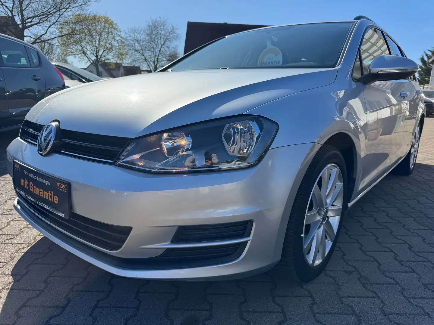 Volkswagen Golf Variant Trendline BMT*AHK*Garantie*Top Zustand Gris - 1