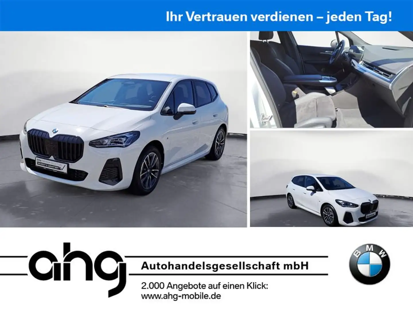 BMW 218 Steptronic DCT M Sportpaket Weiß - 1