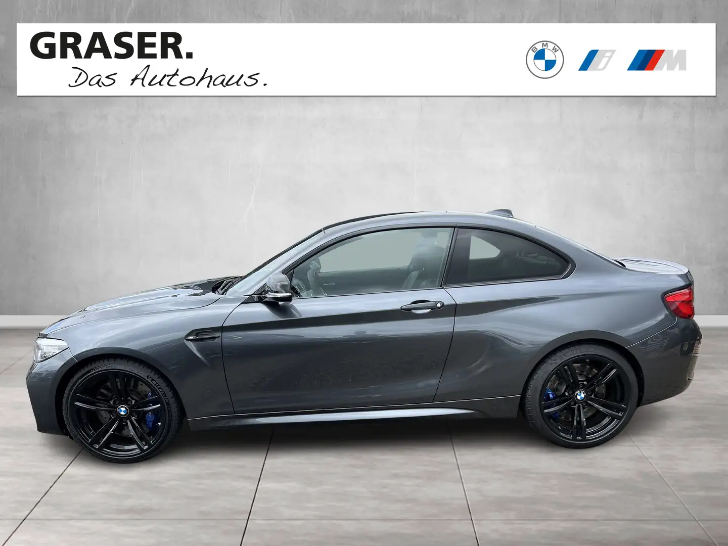 BMW M2 Coupé HK HiFi LED WLAN RFK SHZ Grau - 2