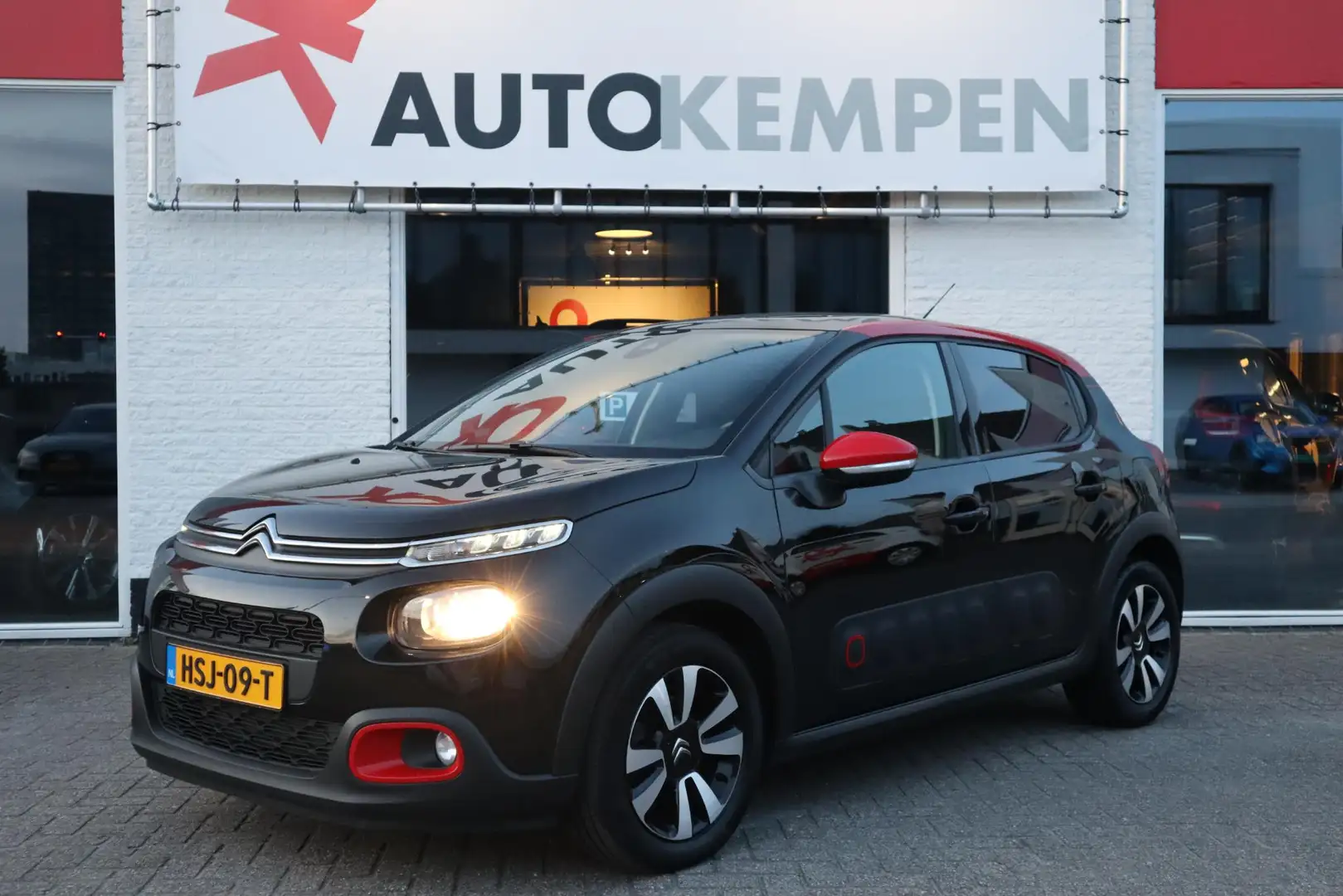 Citroen C3 1.2 PT SHINE BUSINESS PANORAMADAK|STOELVERWARMING| Noir - 1
