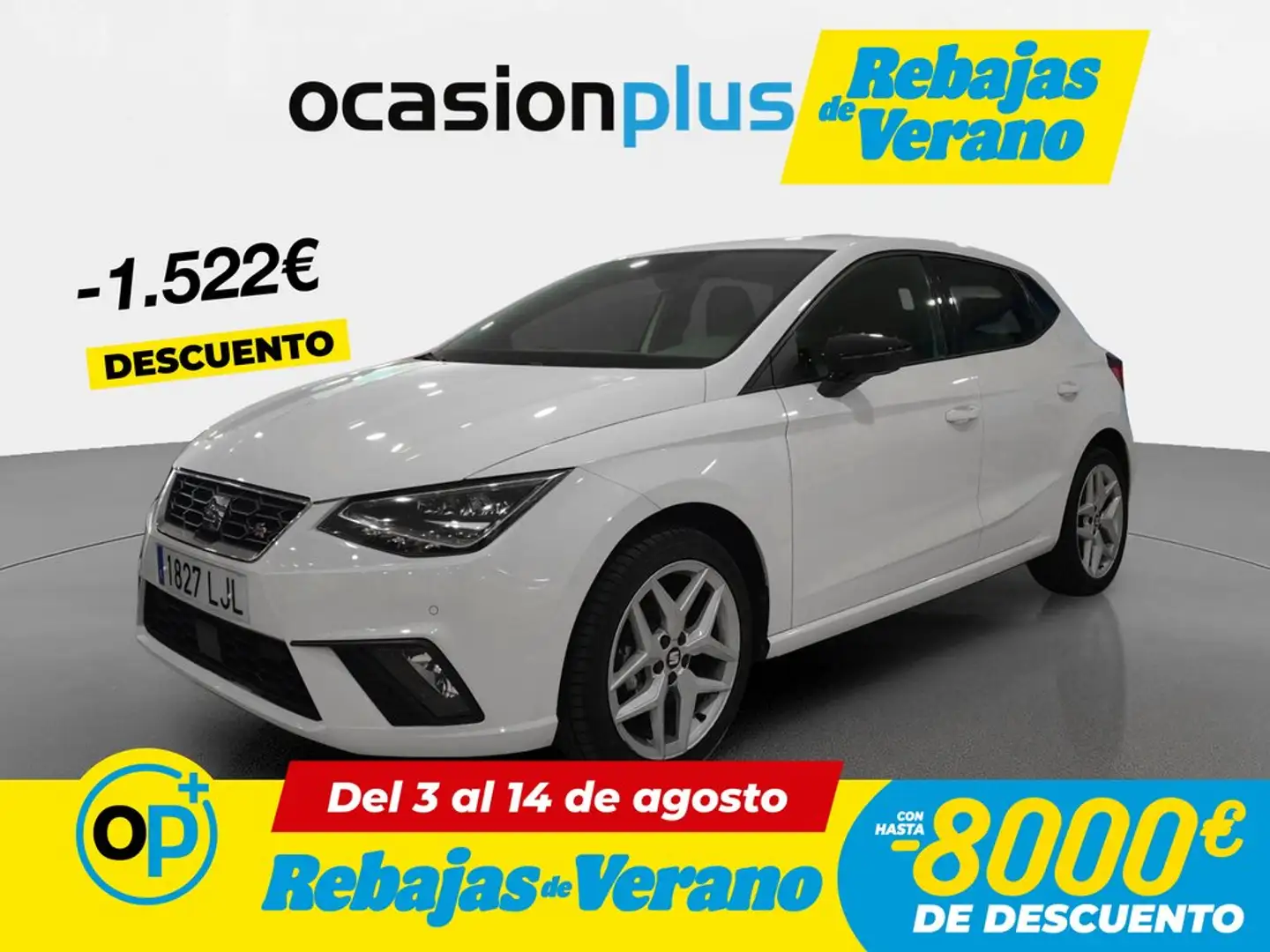 SEAT Ibiza 1.0 TGI S&S FR 90 Blanco - 1
