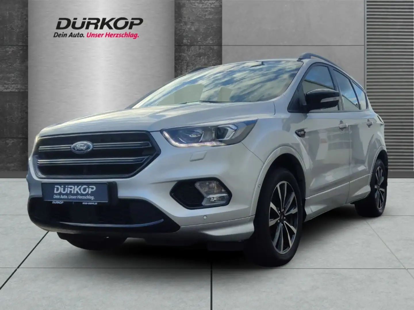 Ford Kuga ST-Line 2.0 TDCi,PDC,LHZ,beh.Frontscheibe,Abstands Silber - 1