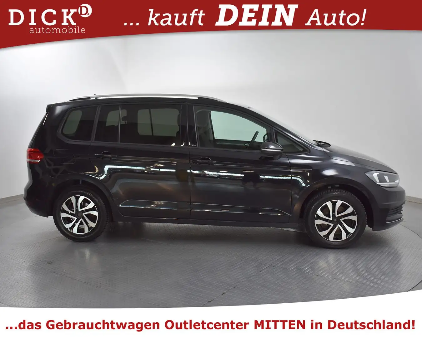 Volkswagen Touran 1.5TSI Active 7SI+VIRTU+NAVI+SHZ+PDC+ACC+ Černá - 2