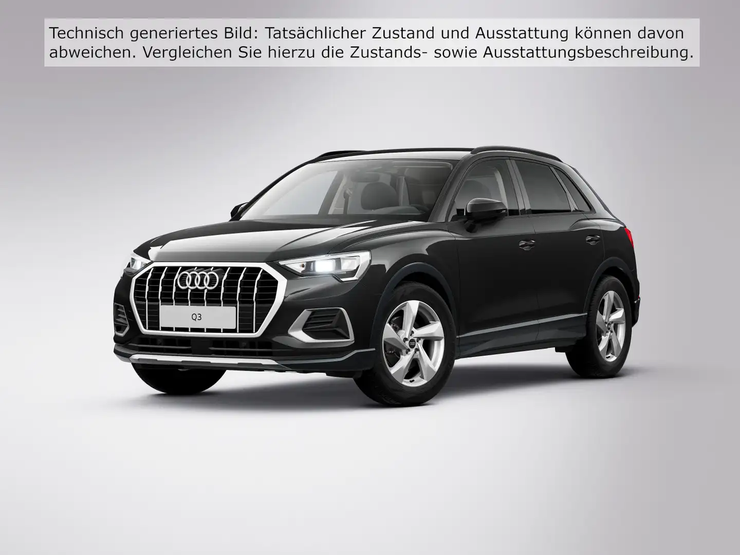 Audi Q3 35 TFSI ADVANCED ALCANTARA AHK eKLAPPE Schwarz - 2
