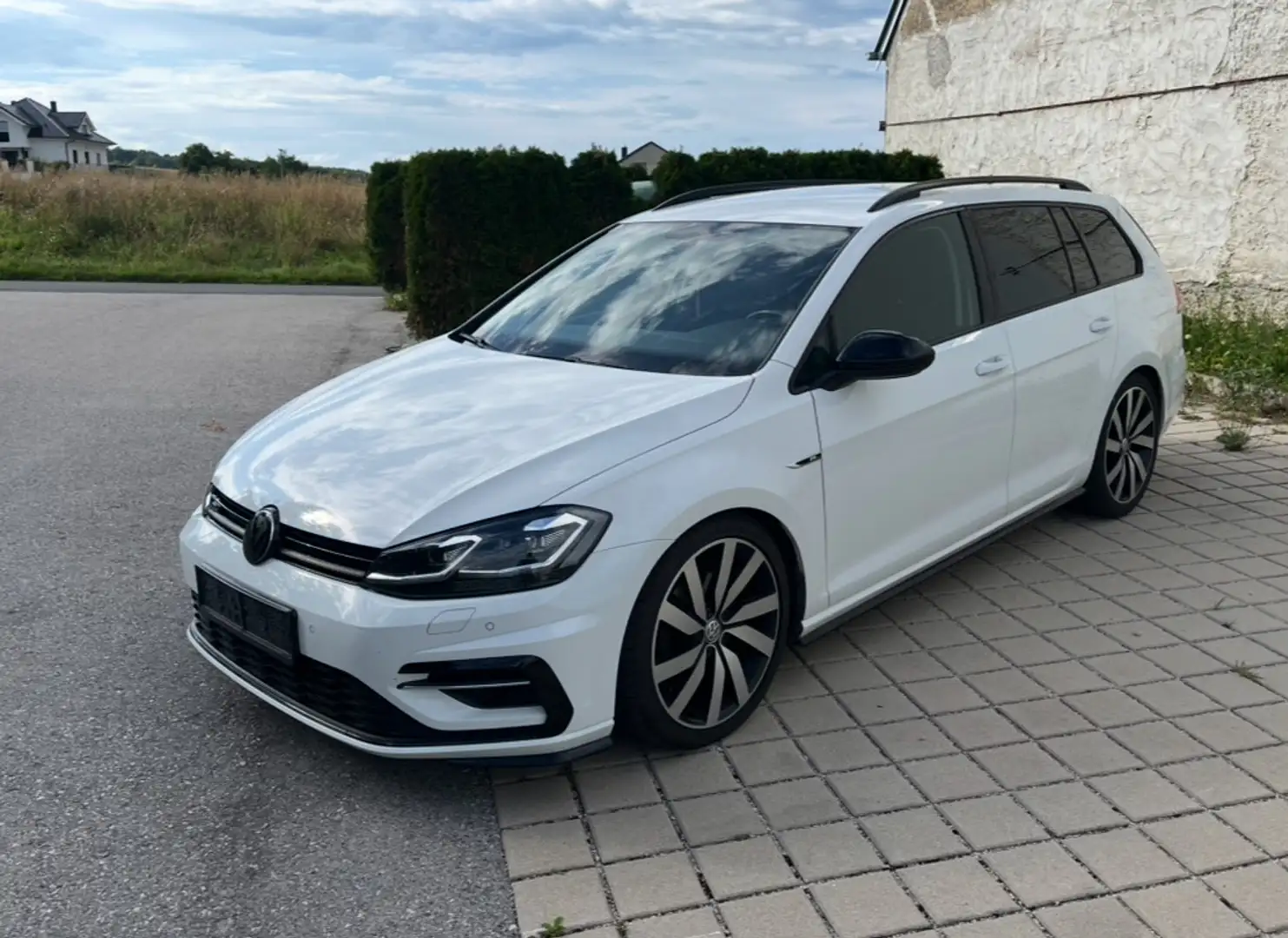 Volkswagen Golf Variant Rabbit 1,6 TDI R-line Blanco - 1