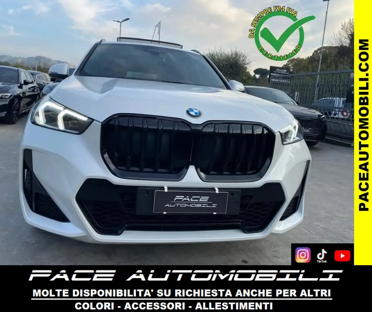 BMW X1 18i M SPORT M-SPORT MSPORT VIRTUAL COCKPIT LED PDC Bianco - 1
