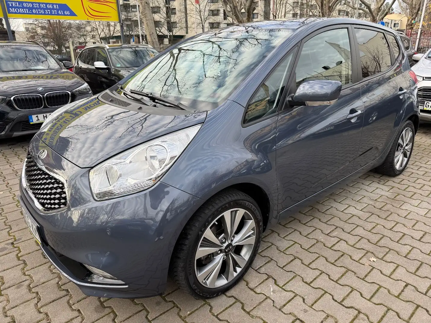 Kia Venga Spirit*SCHECKHEFT*KLIMA Blau - 1