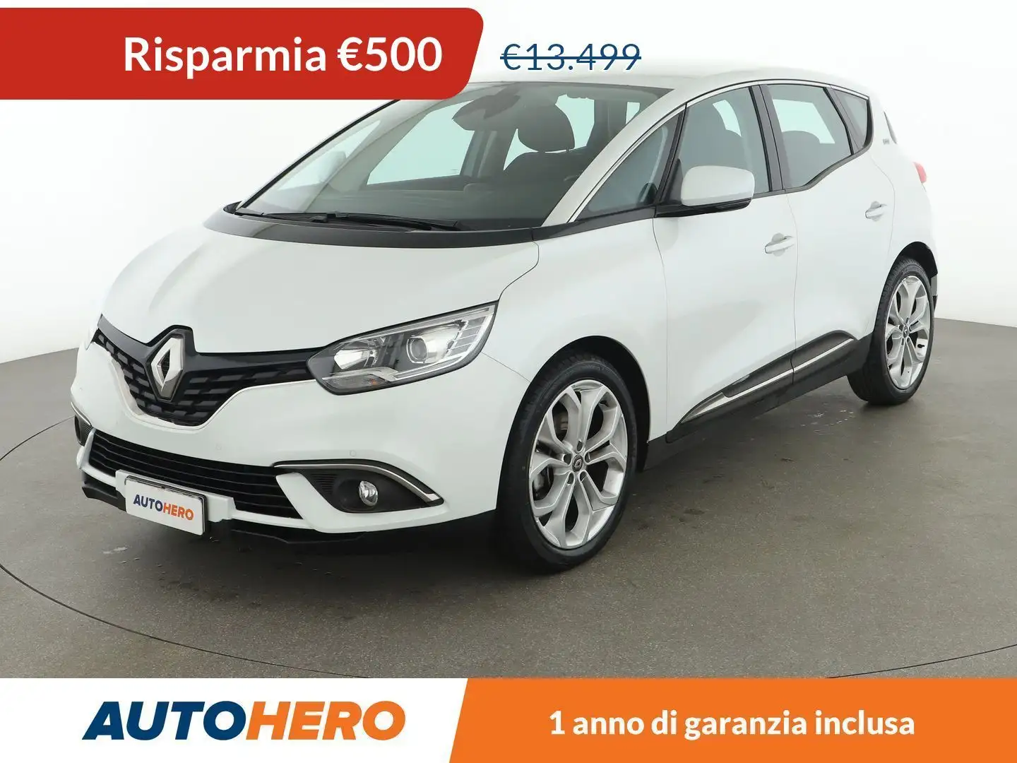 Renault Scenic 1.5 dCi Energy Sport Edition2 Blanc - 1