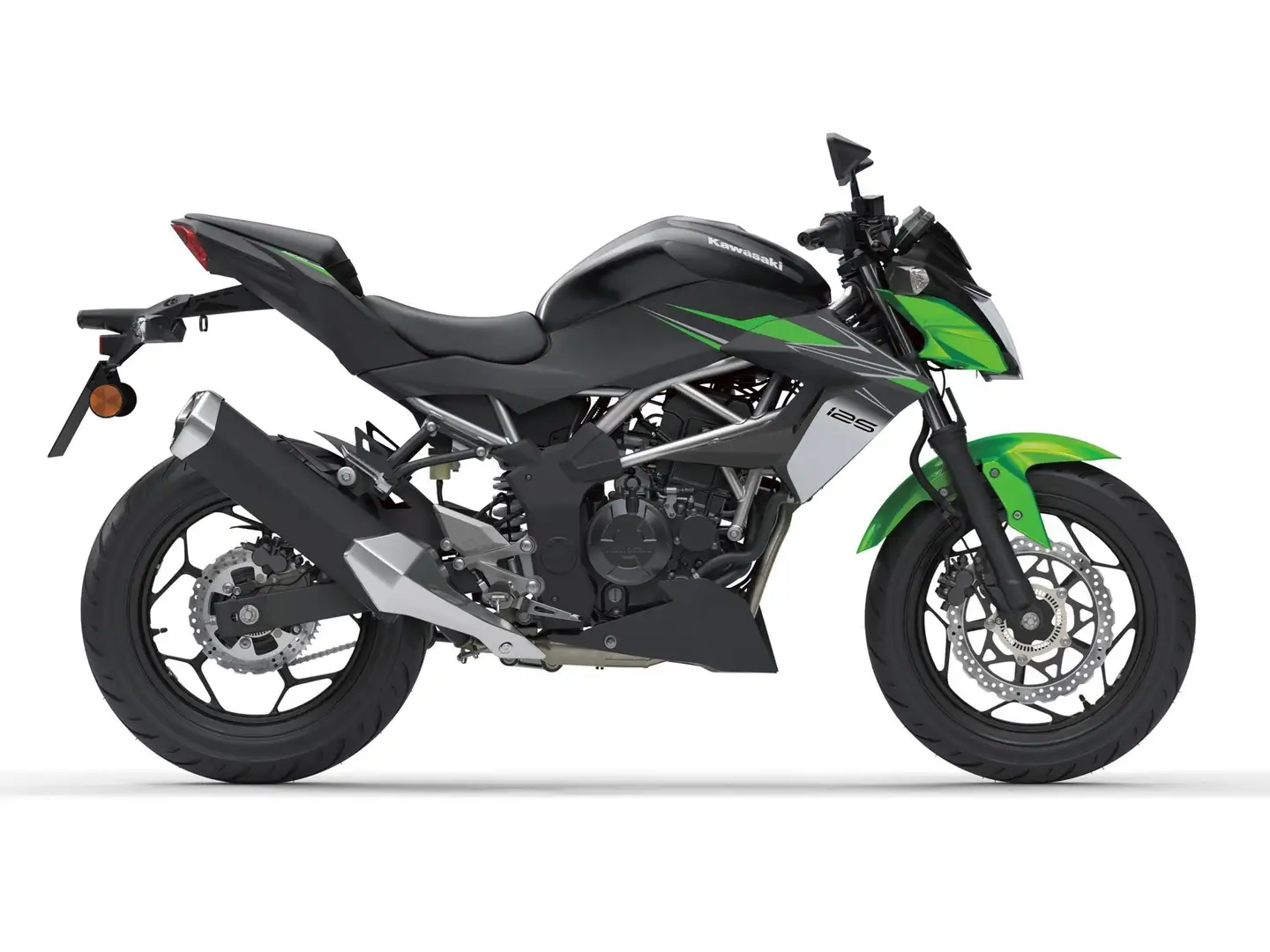 Kawasaki Z 125 Sonderpreis! Fekete - 2