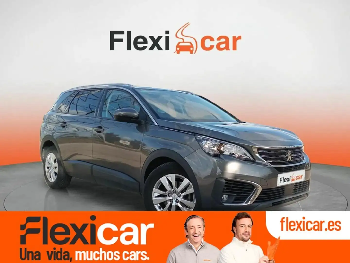 Peugeot 5008 1.2 PureTech S&S Allure 7 pl. 130 Gris - 1