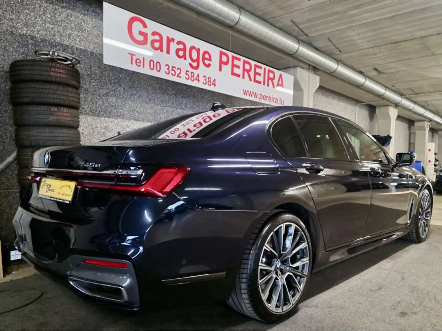 BMW 745 HYBRIDE  M SPORT PAKET CARBON CORE INDIVIDUAL FULL Noir - 2