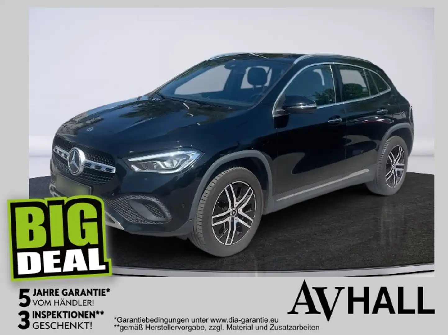 Mercedes-Benz GLA 200 d Progressive SHZ SpurH el.Heck SoundSys Schwarz - 1