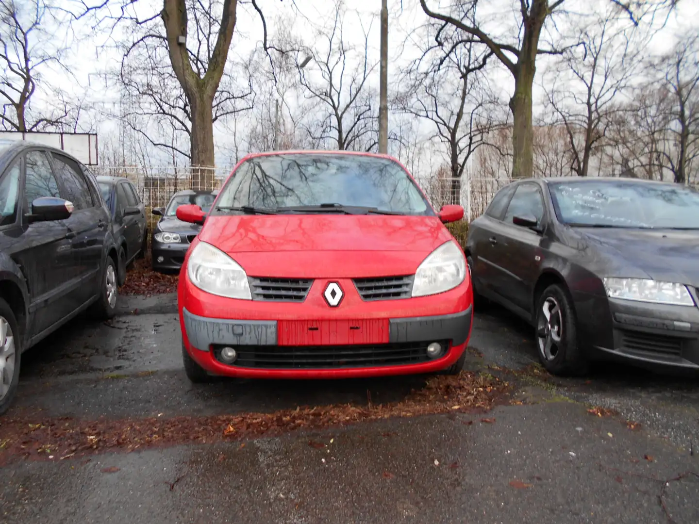 Renault Scenic 1.9 dCi Avantage.Auto mit TÜV und Klima Rot - 1