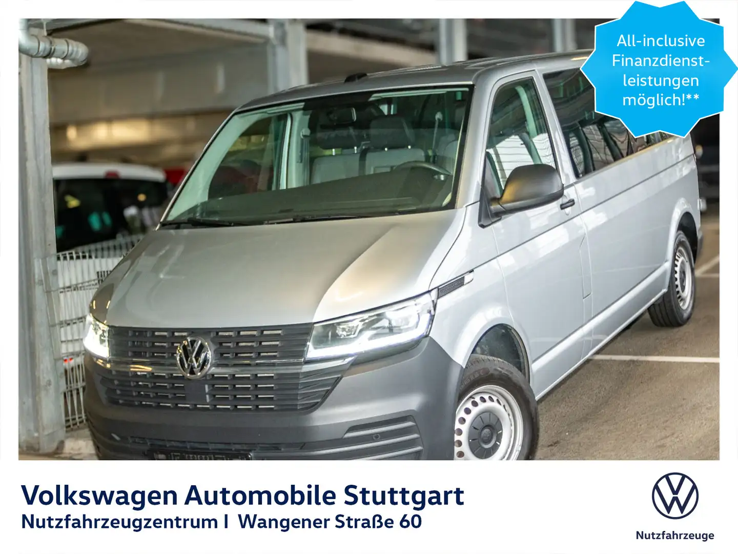 Volkswagen T6.1 Kombi langer Radstand DSG 2.0 TDI Euro 6d Silber - 1
