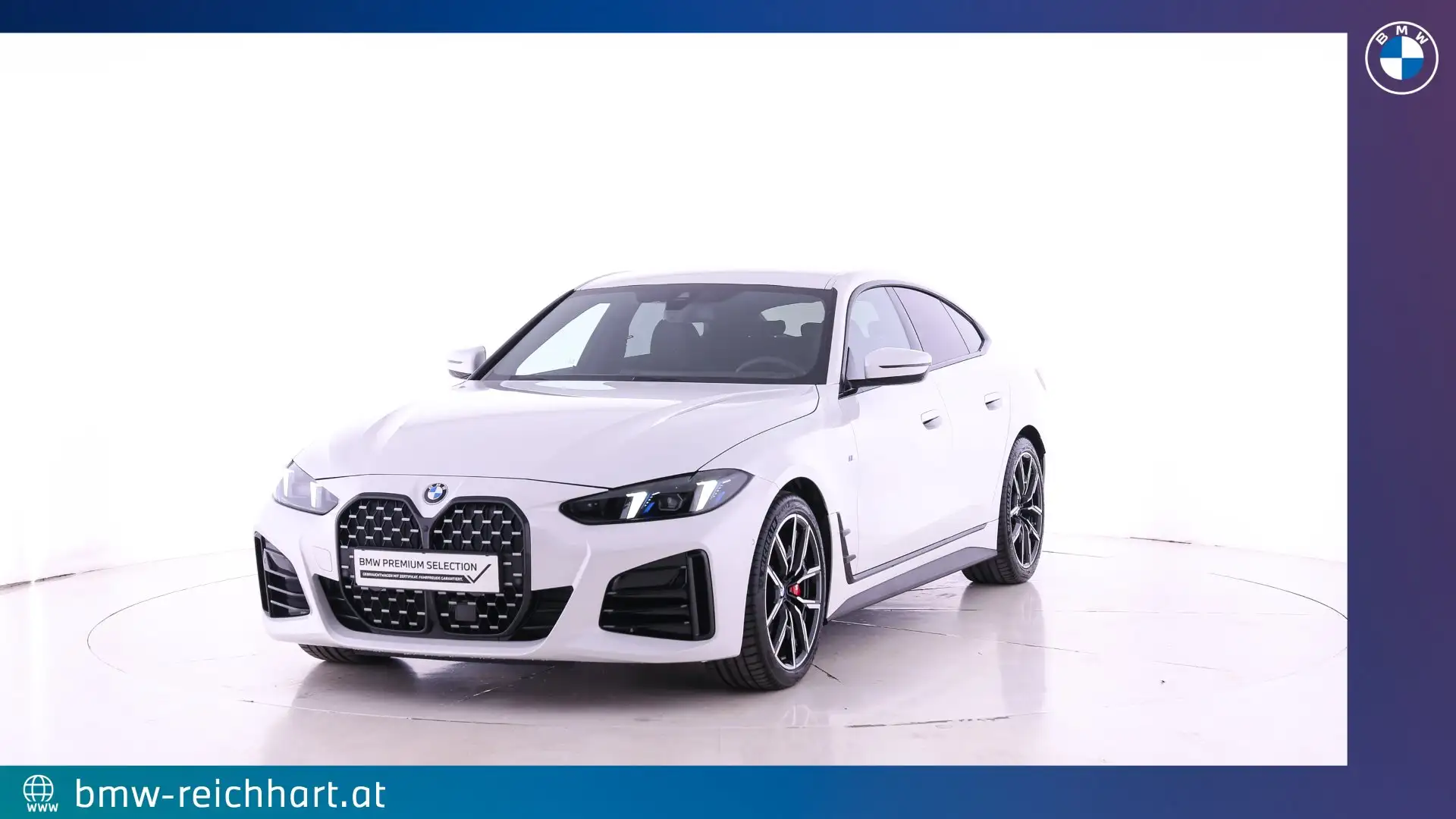 BMW 420 d xDrive Weiß - 1