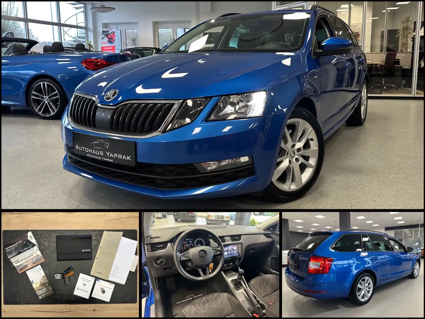 Skoda Octavia Combi Clever|Standheizung|Canton|CarPlay Blau - 1