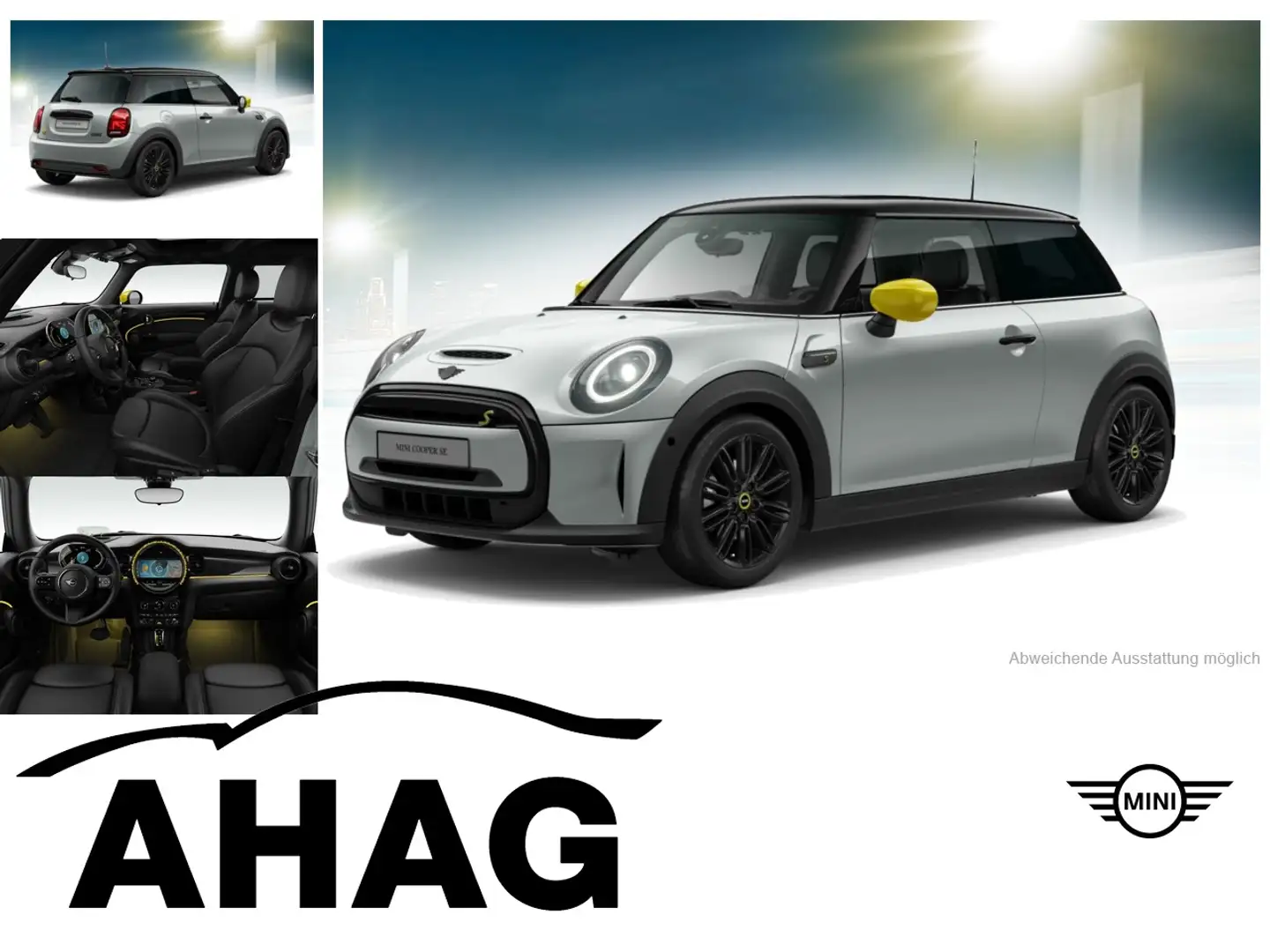 MINI Cooper SE Classic Trim Panorama Klimaaut. ISOFIX Argento - 1