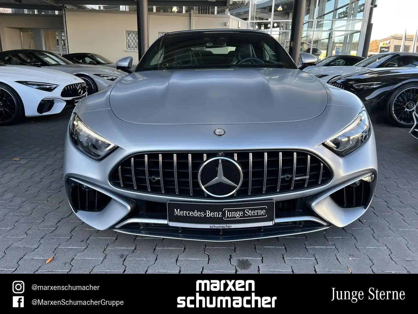 Mercedes-Benz SL 63 AMG AMG SL 63 4M+ MANUFAKTUR+Magno+PerfSitze+NP227T€ Silber - 2