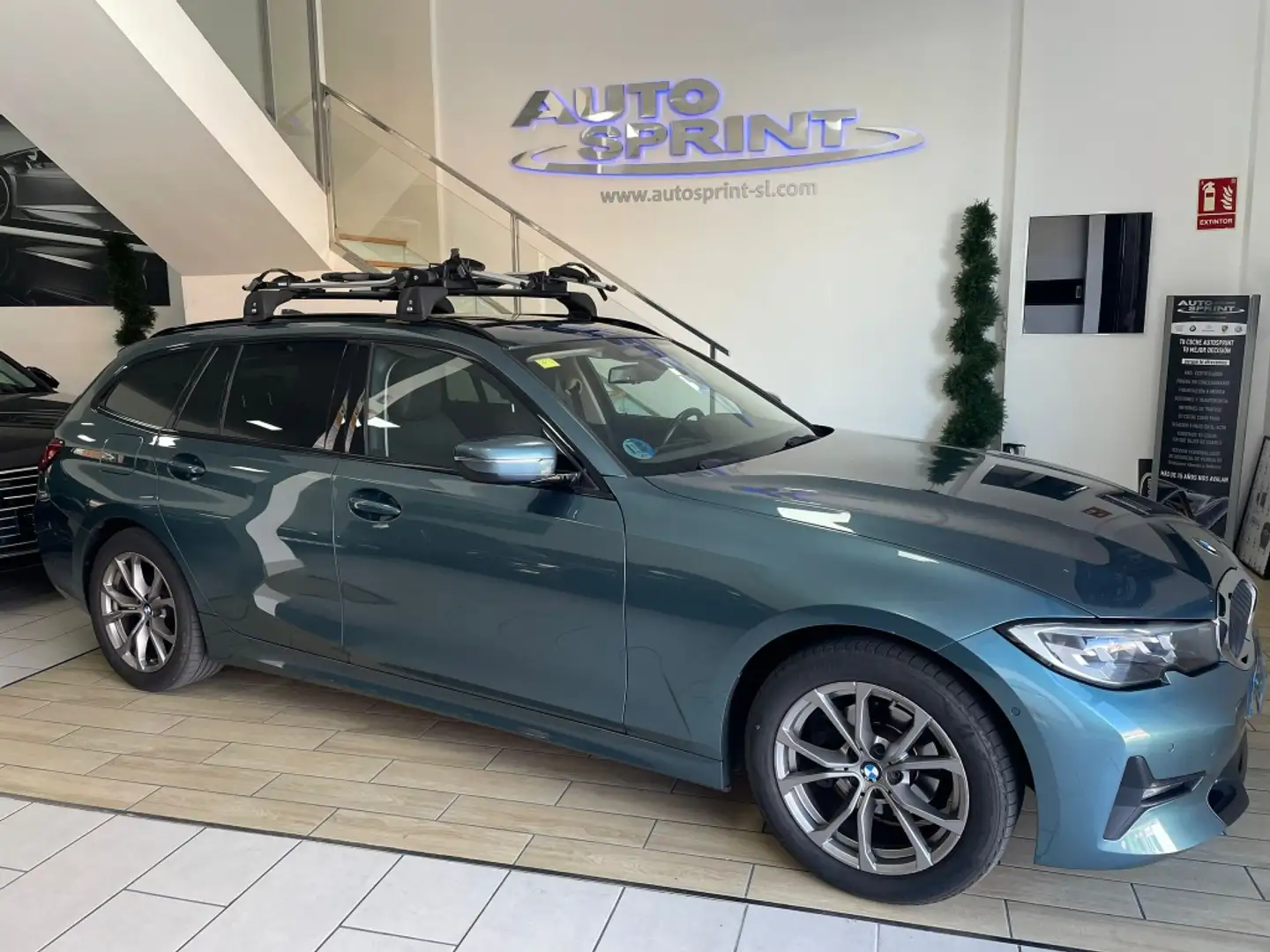 BMW 318 318dA Touring Vert - 2