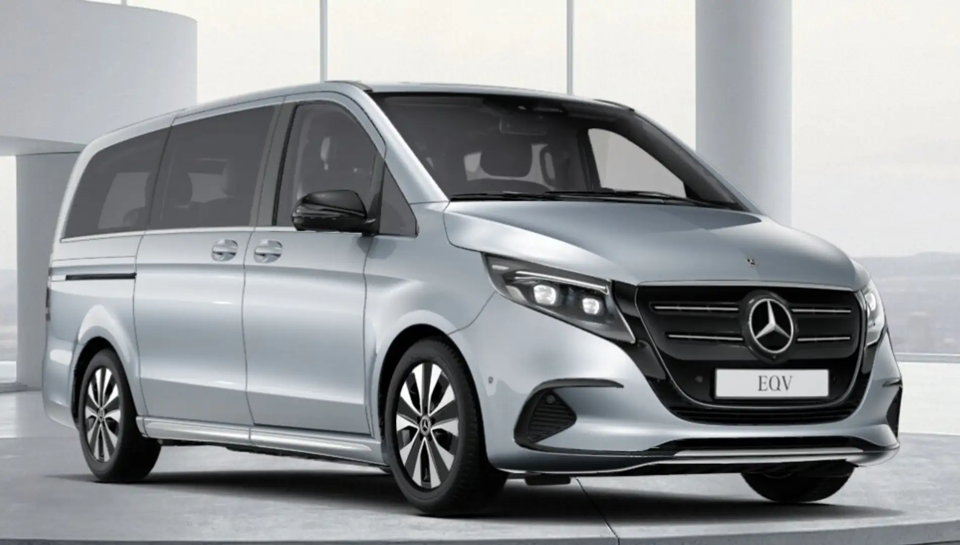 Mercedes-Benz EQV 300 AVANTGARDE Lang LED Sitzklima Shz Klima Silber - 2