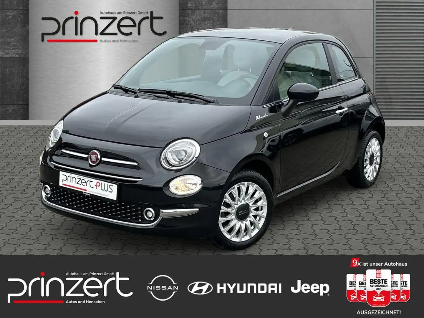 Fiat 500 Lim. 1.0 MHEV "Dolcevita" *CarPay* *PDC* Schwarz - 1