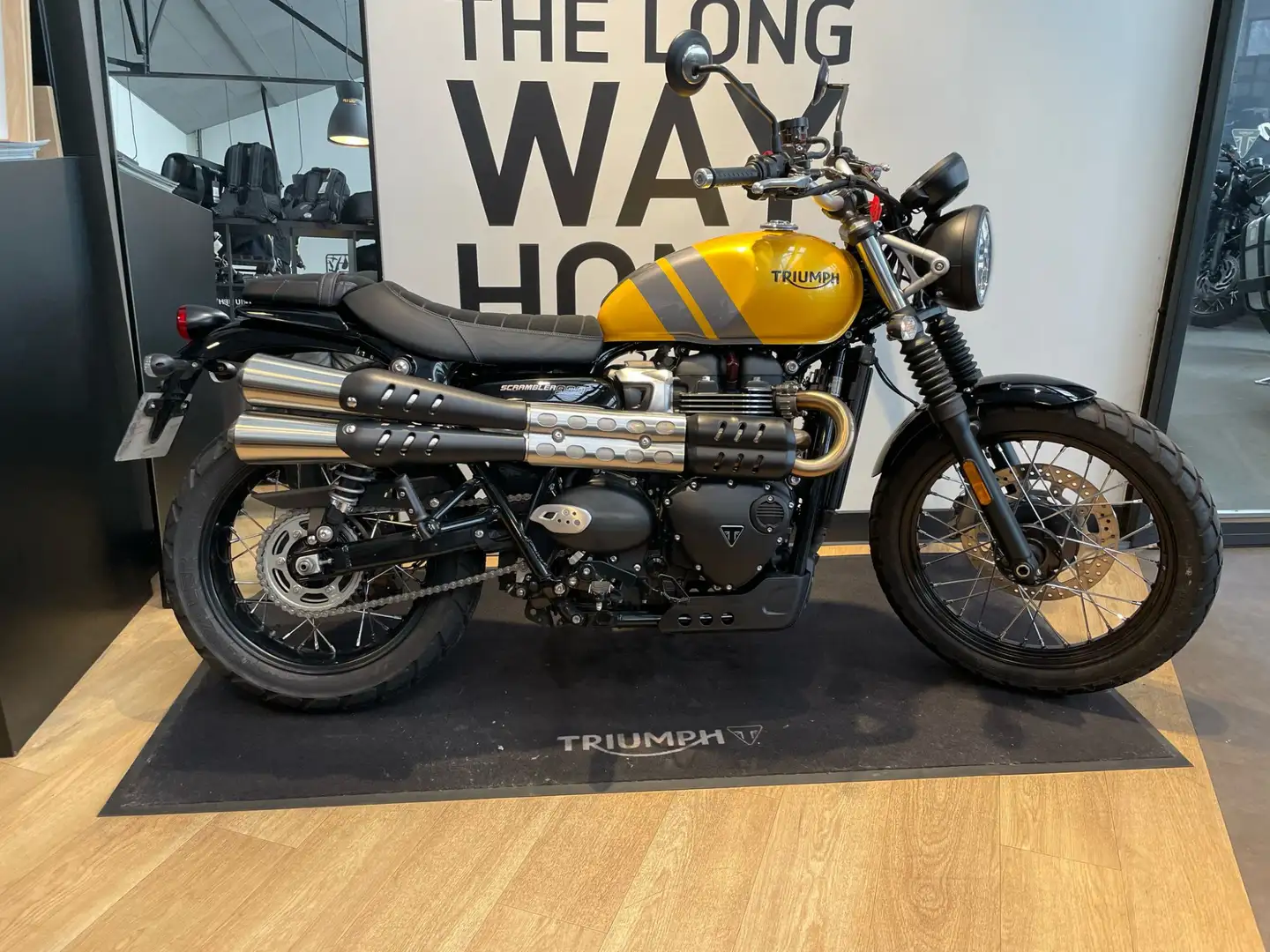 Triumph Scrambler Galben - 2