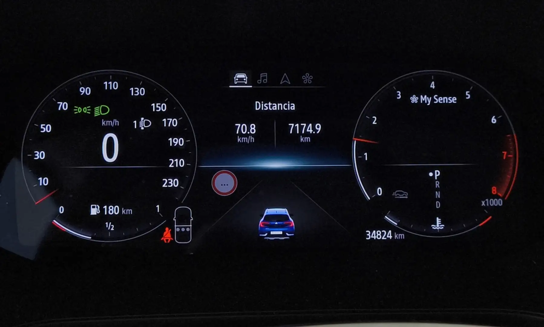 Renault Captur TECHNO TCE 140CV EDC MILD HYBRID Bleu - 2