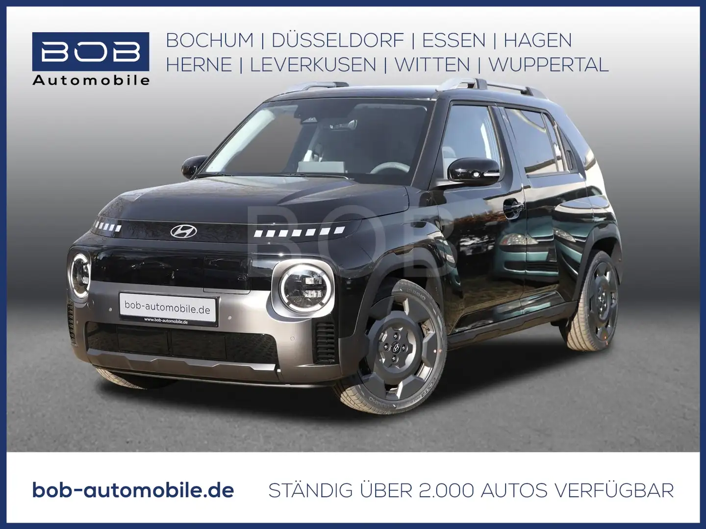 Hyundai Inster Cross EV 49 kWh (115 PS) 2WD NAVI SHZ PDC Noir - 1